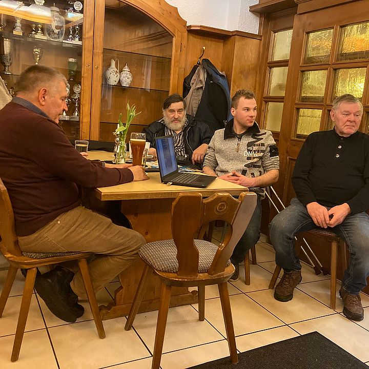 Wahlveranstaltung in der Gaststätte "Zur Post"; Bild: Matthias Wölfel